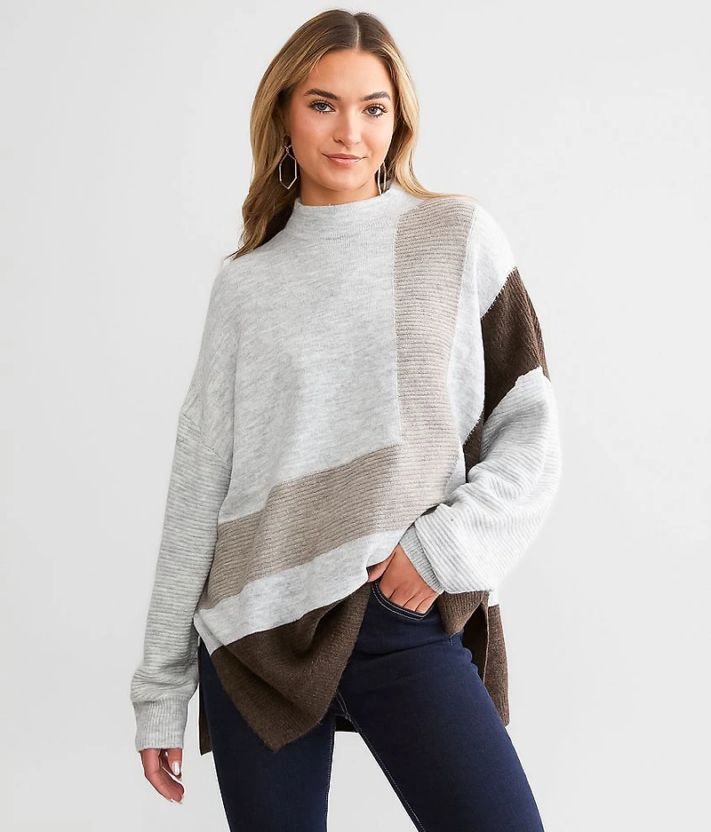 Geo Oversized Sweater