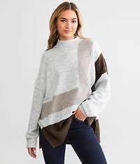 Geo Oversized Sweater