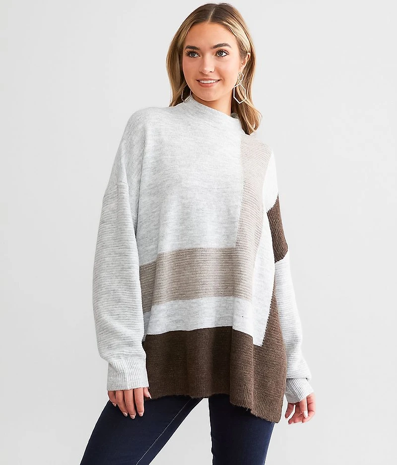 Geo Oversized Sweater
