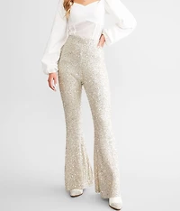 Sequin Flare Pant