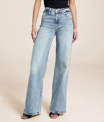 Luxe Vintage Lotta High Rise Wide Leg Jean