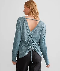 Waffle Knit Top
