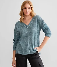 Waffle Knit Top