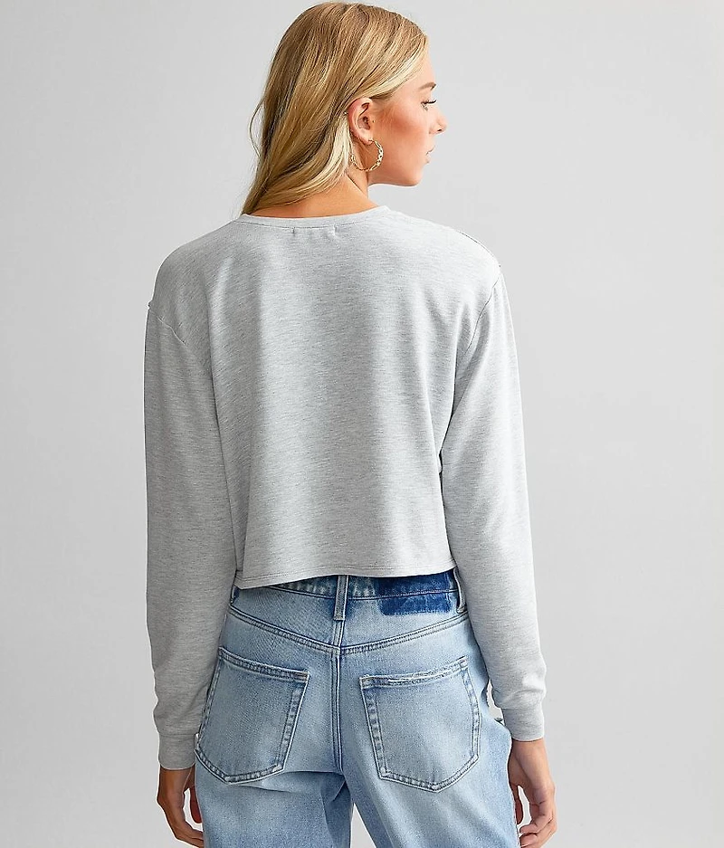 Exposed Seam Boxy Top