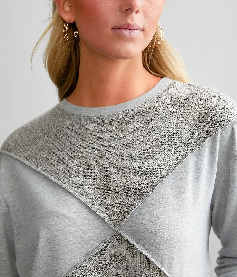 Exposed Seam Boxy Top