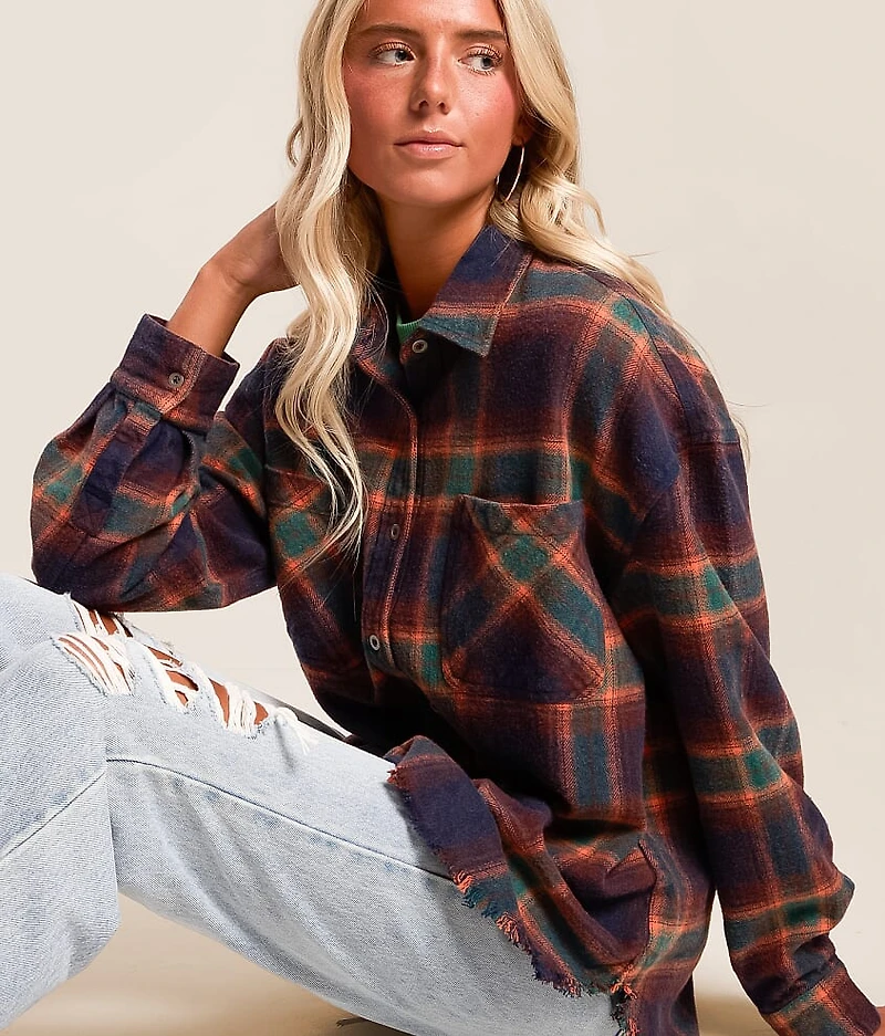 Plaid Boyfriend Shirt