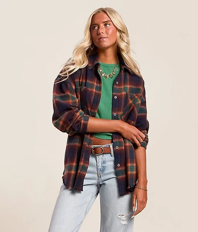 Plaid Boyfriend Shirt