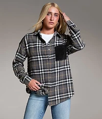 Corduroy Plaid Shirt