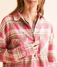 Plaid Boyfriend Shirt