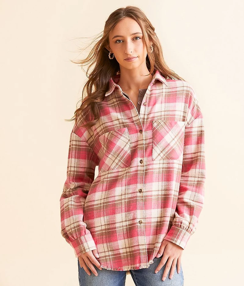 Plaid Boyfriend Shirt