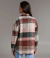 Boyfriend Plaid Flannel Shirt
