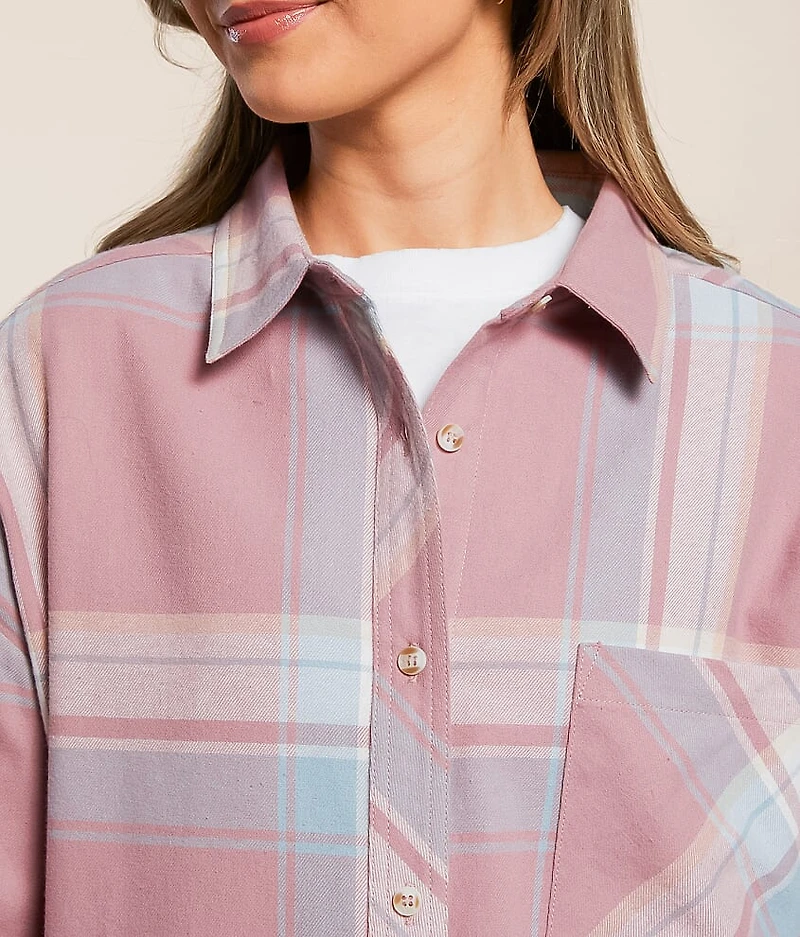 Plaid Boyfriend Shirt