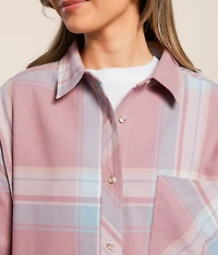 Plaid Boyfriend Shirt