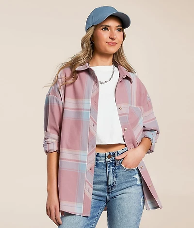 Plaid Boyfriend Shirt