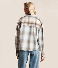 Flannel Raw Edge Shirt