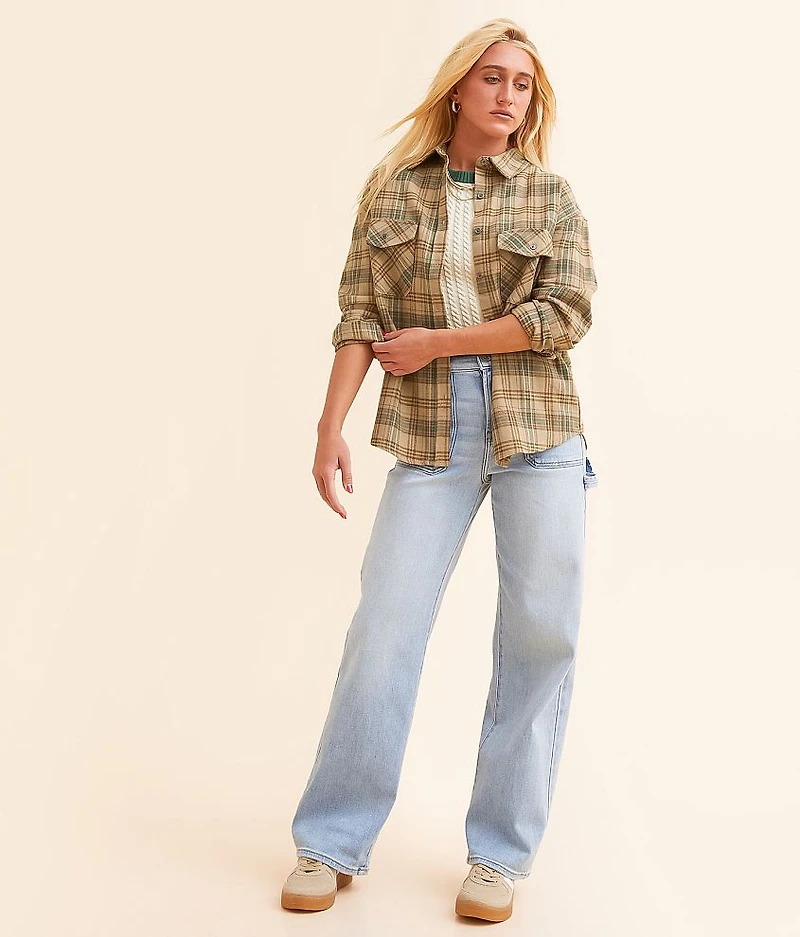 Plaid Flannel Shirt