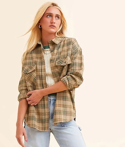 Plaid Flannel Shirt