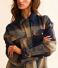 Plaid Flannel Boyfriend Shirt