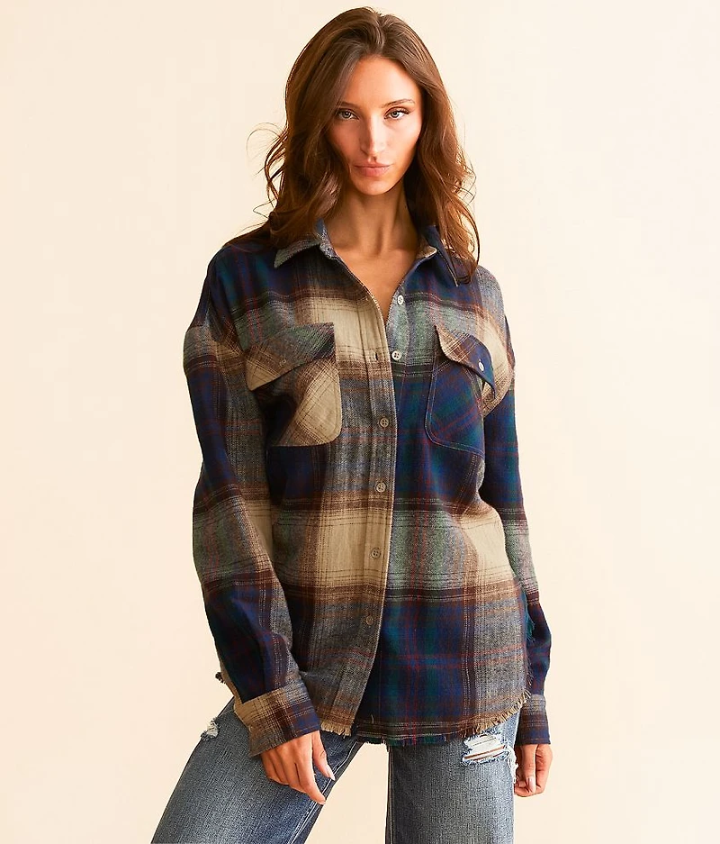 Plaid Flannel Boyfriend Shirt