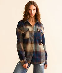 Plaid Flannel Boyfriend Shirt