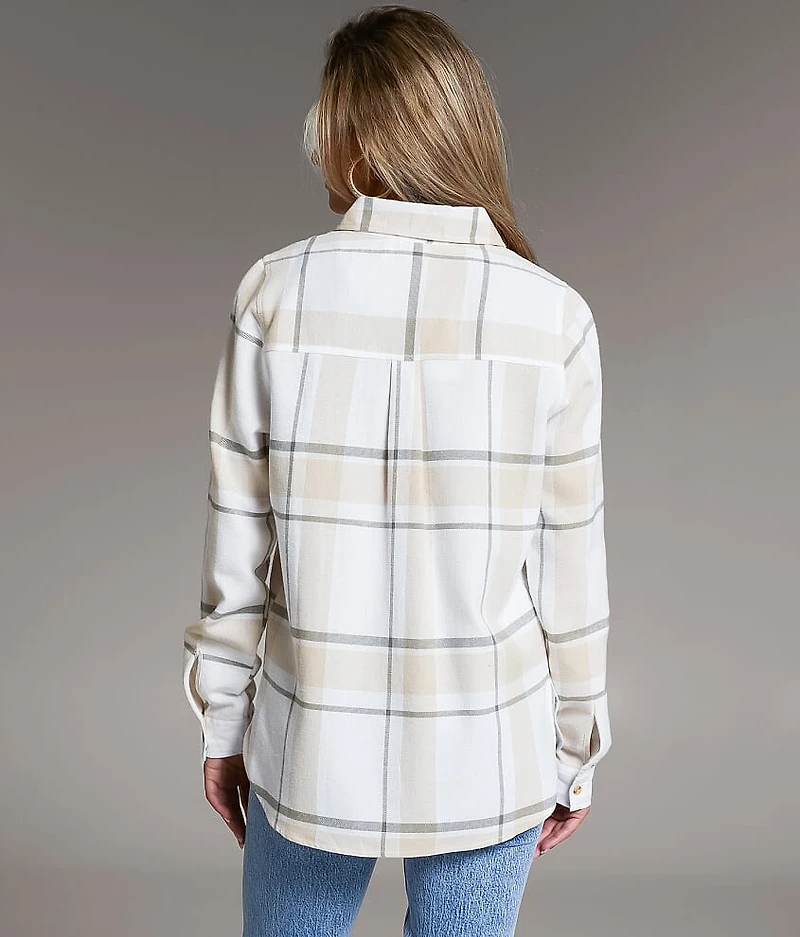 Eased Flannel Shirt