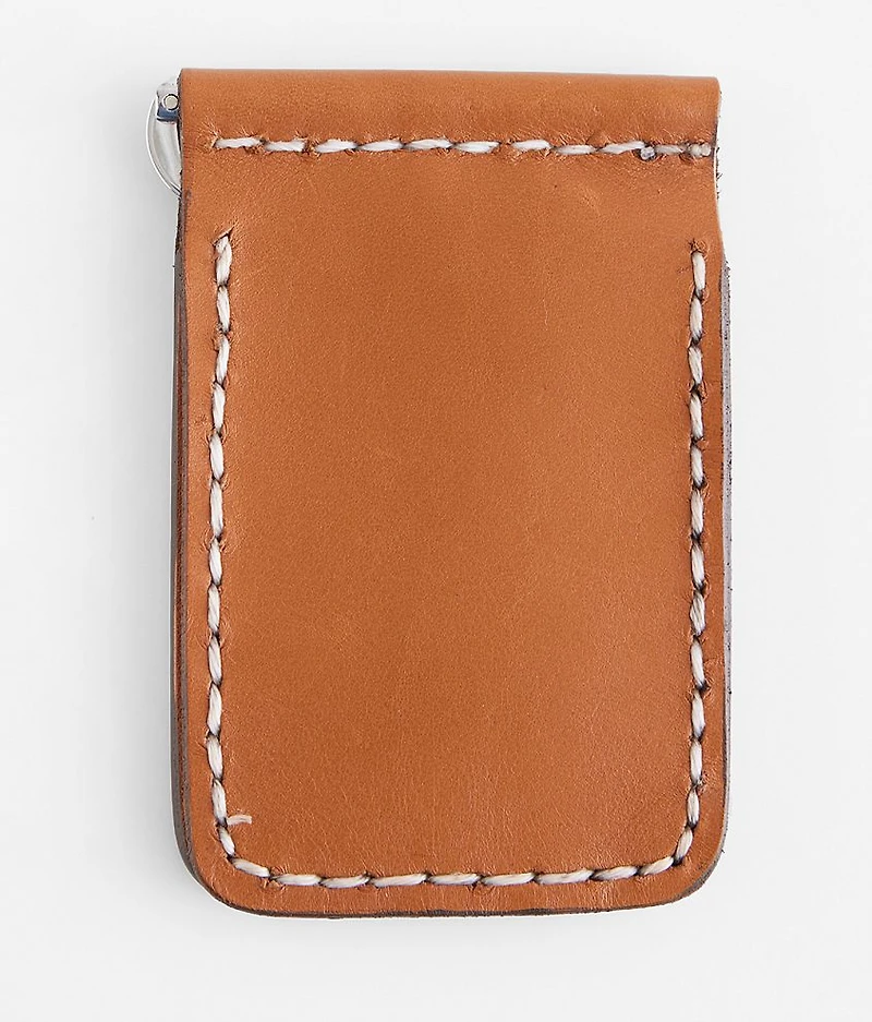 Money Clip Leather Wallet
