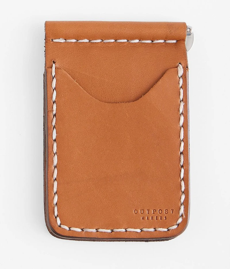 Money Clip Leather Wallet