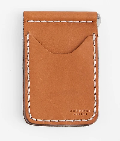 Money Clip Leather Wallet