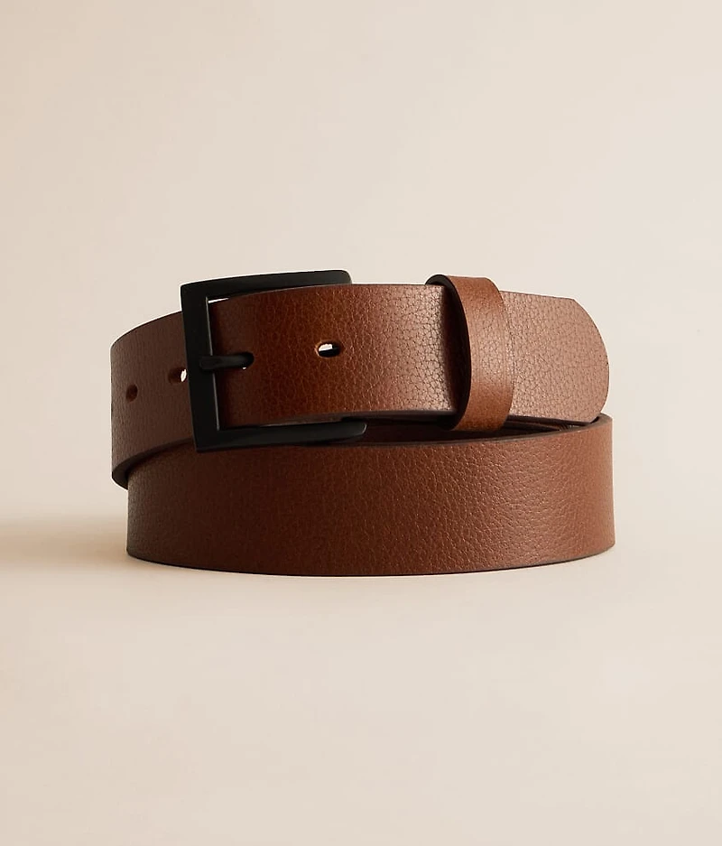Textured Leather Belt
