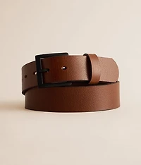 Textured Leather Belt