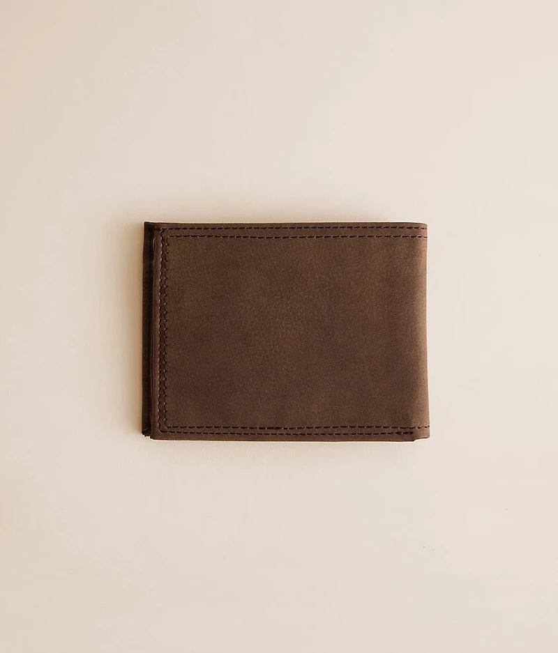 Pieced Leather Wallet