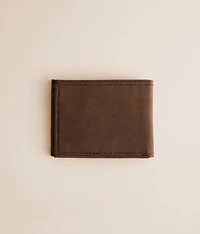 Pieced Leather Wallet