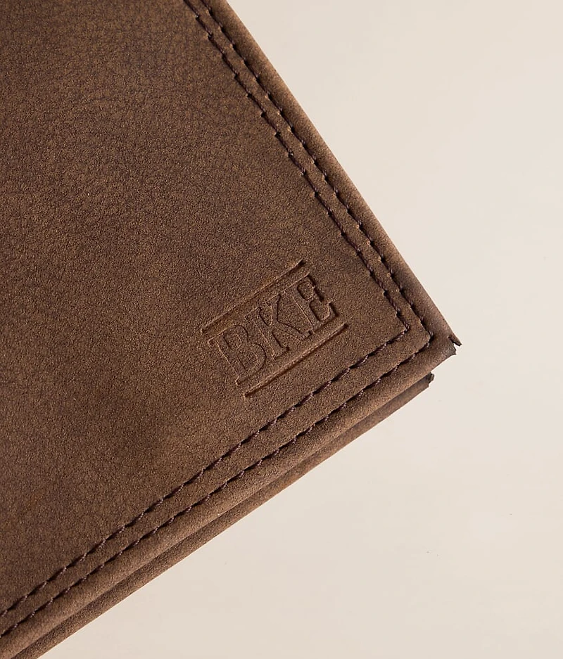 Pieced Leather Wallet