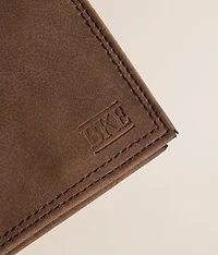 Pieced Leather Wallet