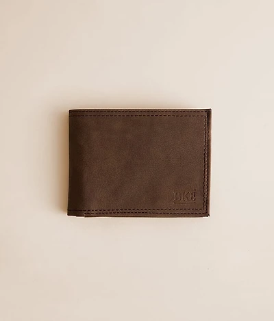 Pieced Leather Wallet