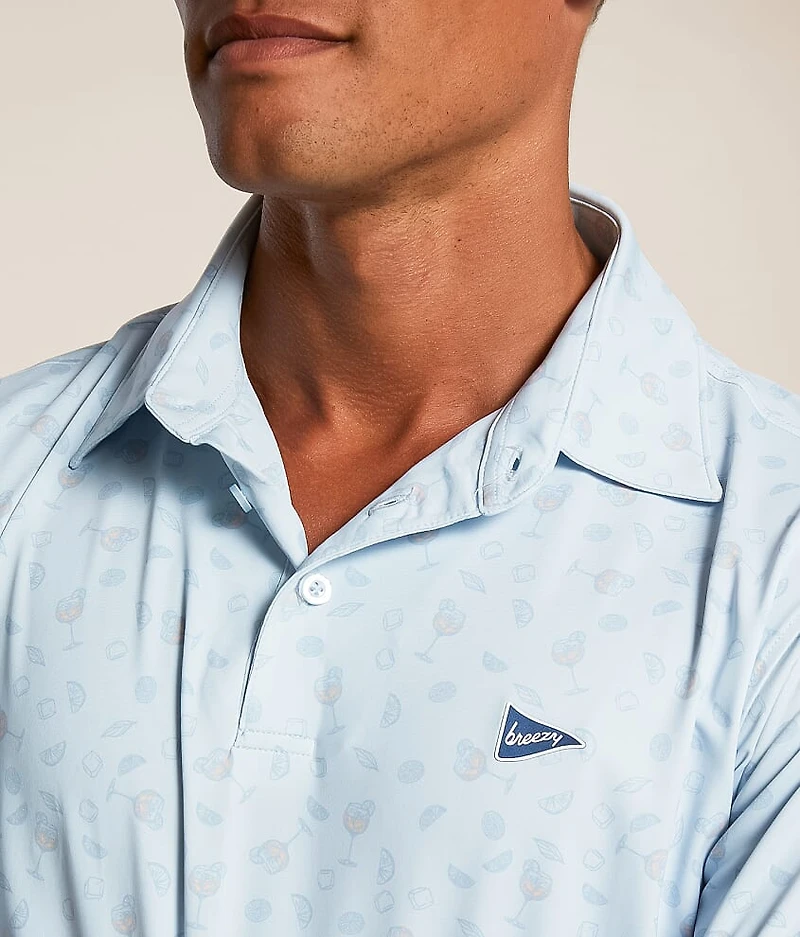 The Sips & Spritz Performance Polo