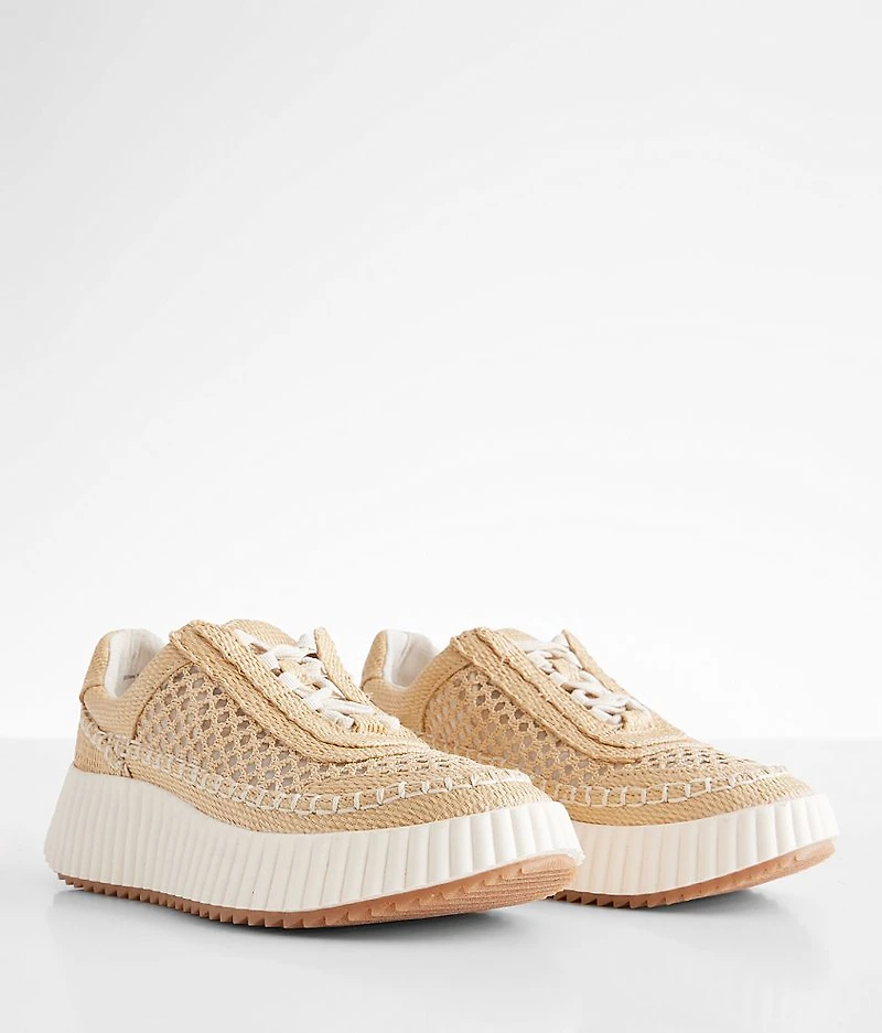 Dolen Platform Raffia Sneaker