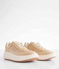Dolen Platform Raffia Sneaker