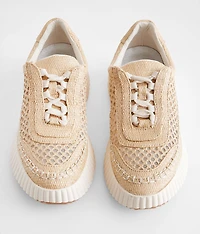 Dolen Platform Raffia Sneaker