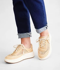 Dolen Platform Raffia Sneaker