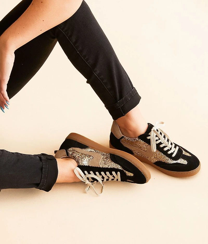 Notice Leather Glitter Sneaker