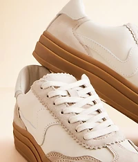 Notice X Platform Leather Sneaker