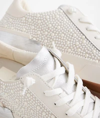 Zina Pieced Low Top Leather Sneaker