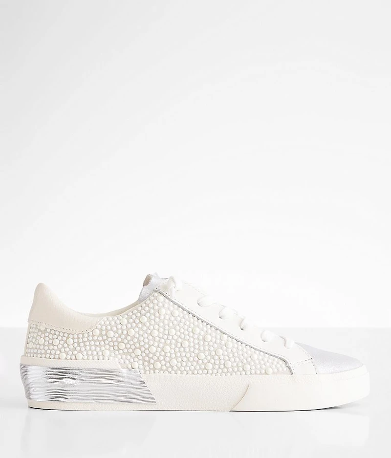 Zina Pieced Low Top Leather Sneaker
