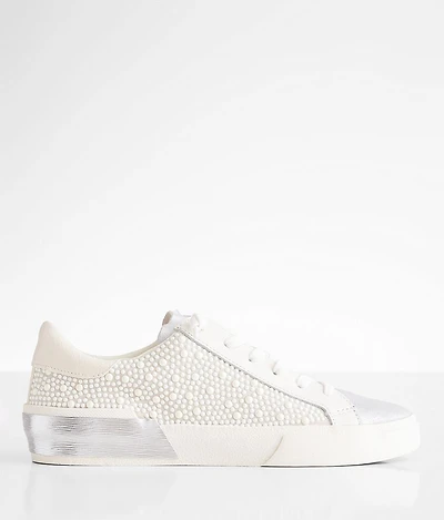 Zina Pieced Low Top Leather Sneaker