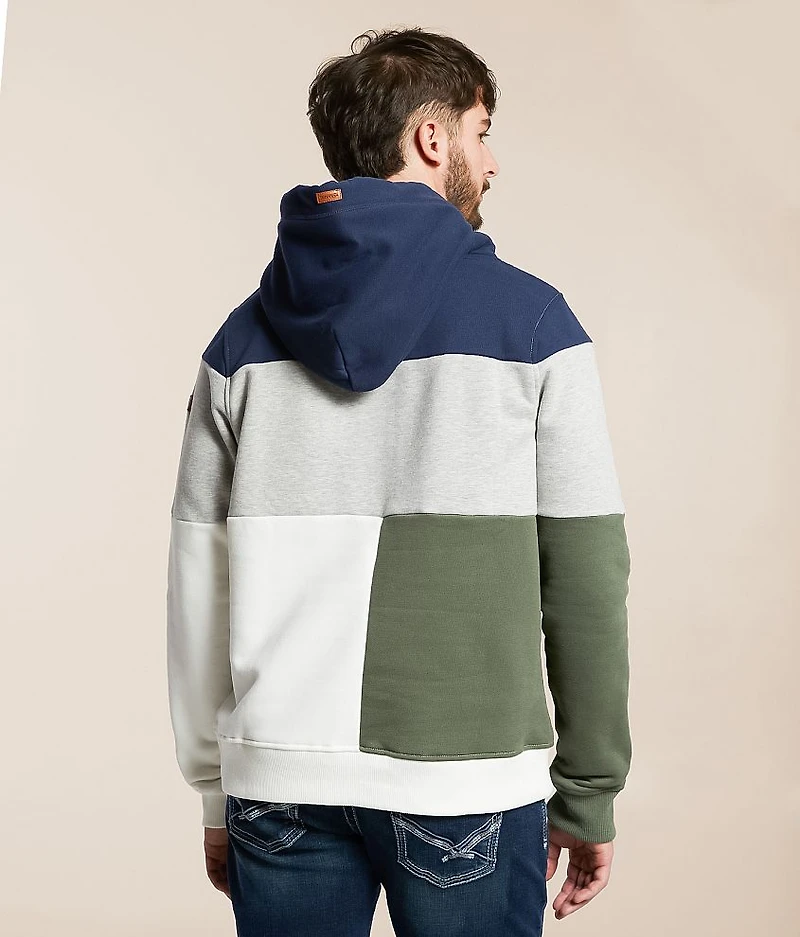 Smithson Color Block Hooded Sweatshirt