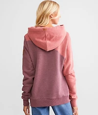 Color Block Hooded Sweatshirt