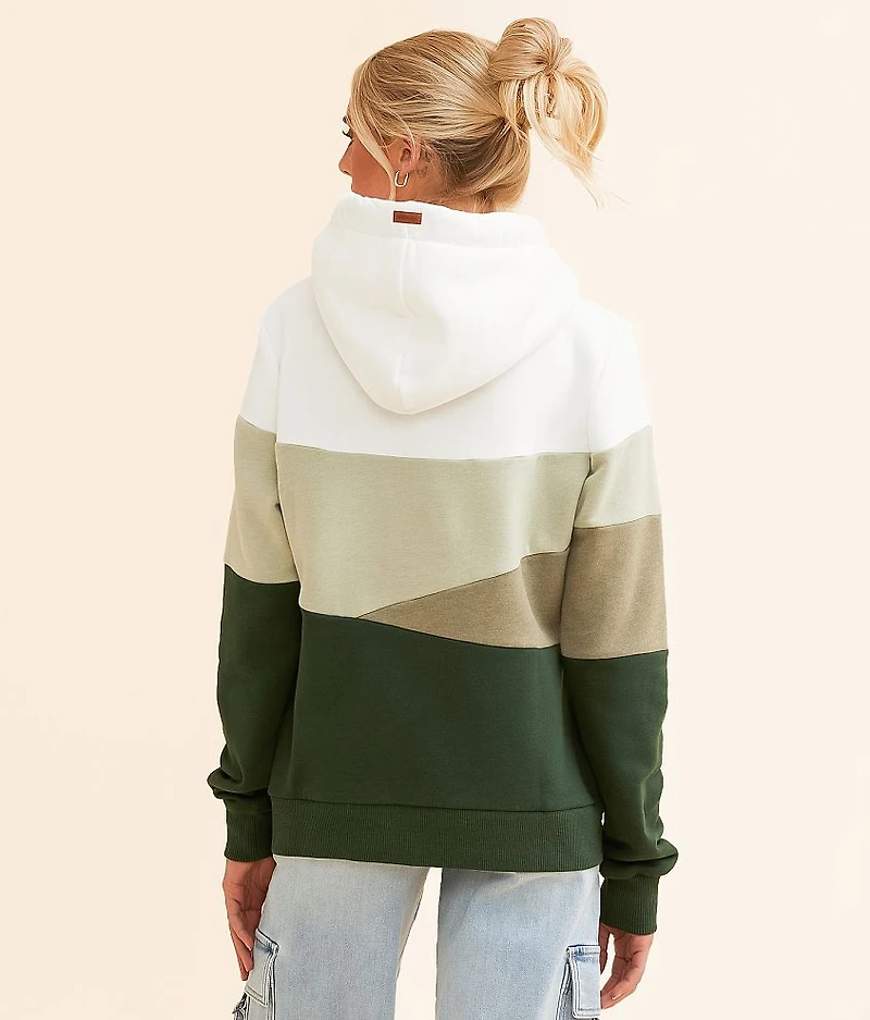Horizon Color Block Hooded Sweatshirt