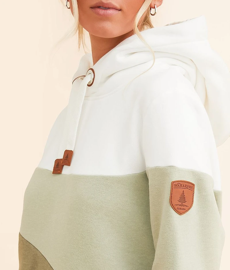 Horizon Color Block Hooded Sweatshirt