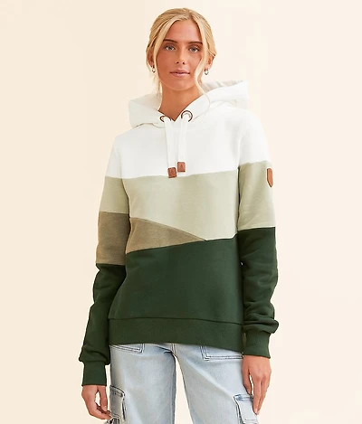 Horizon Color Block Hooded Sweatshirt